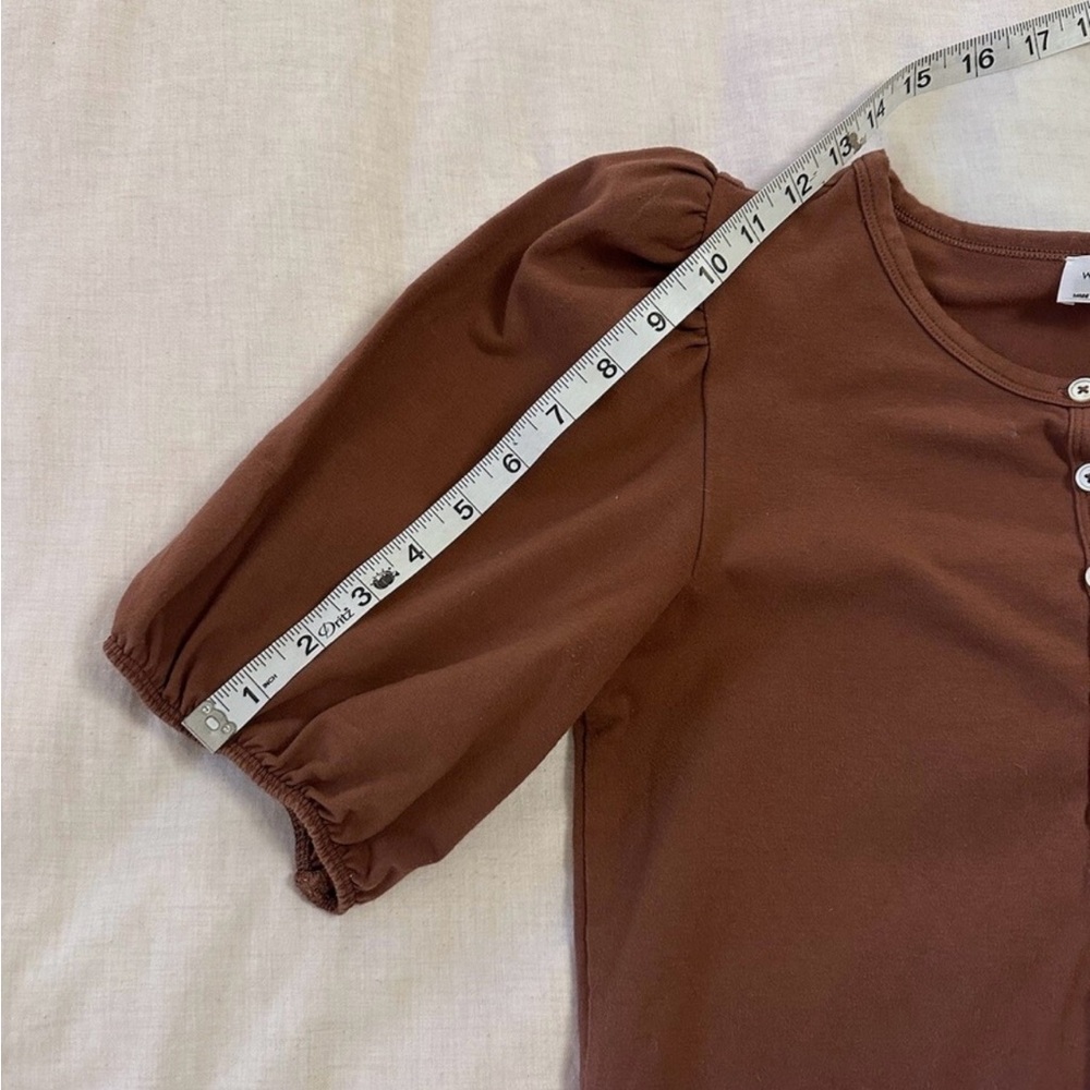 Aritzia Wilfred cotton blouse - Picture 9 of 10